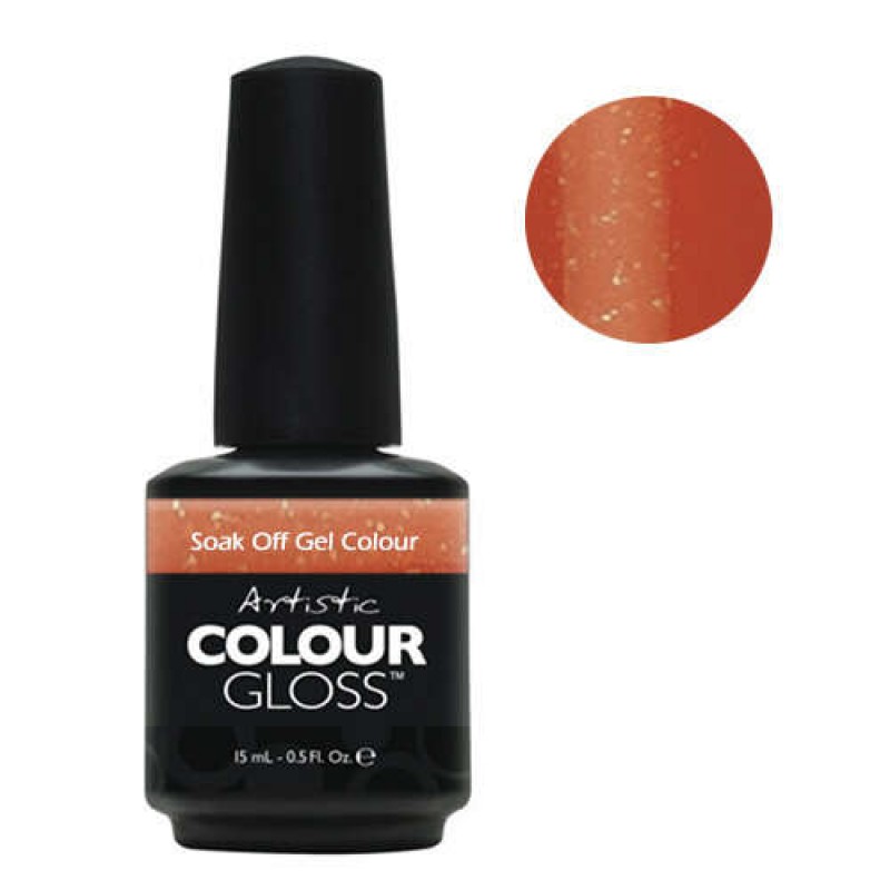 Artistic Gel Gloss – Haute Cout – Orange 0.5 oz